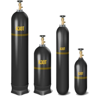 Азот технический Linde Gas Rus 40 литров 150атм